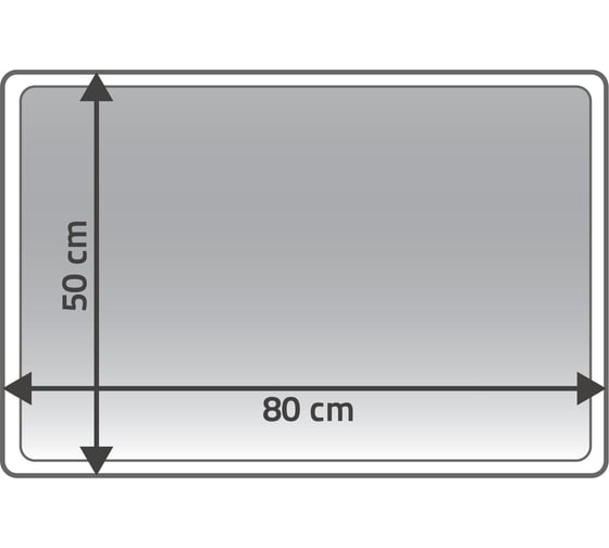 Коврик  из вспененного ПВХ RIDDER Garden синий/зелёный 50x80 1117135