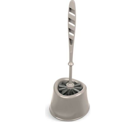 Набор туалетный ерш на подставке Martika Капри коричнево-серый С336КСЕР