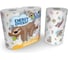 Бумажные полотенца WORLD CART "Ленивец", Kartika Collection, 2-х слойные, 2 рулона/70 л, SLH-KT-01 1