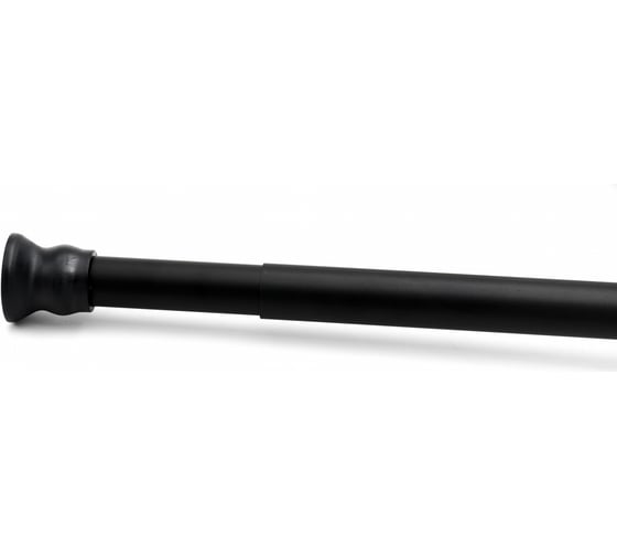 Телескопическая штанга RIDDER Wien d 25 мм 110-185 см чёрный 55211 1