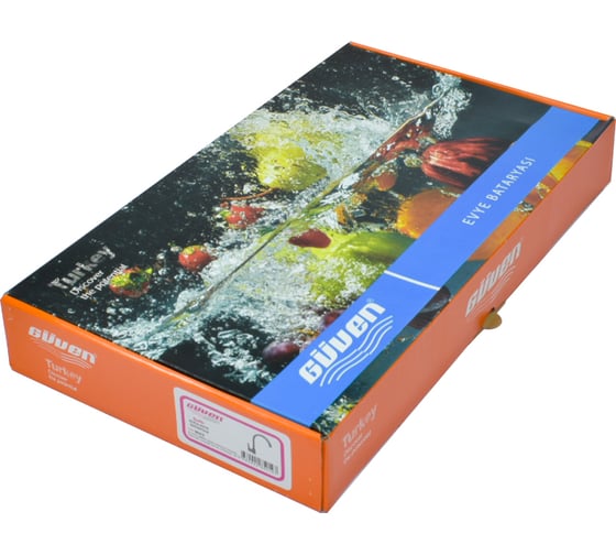 Кухонный смеситель Guven Safir в форме лебедя 9603