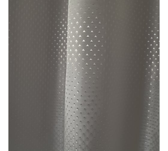 Штора для ванной комнаты RIDDER текстильная Бриллиант 180x200 бежевая 81309