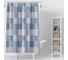 Штора для ванной комнаты PERFECTO LINEA Secret 180x180, с кольцами, калейдоскоп 36-118104 2