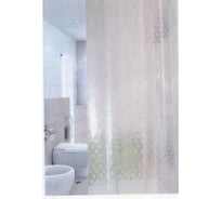 Штора для ванной Zalel 3D Cream 180x180, без колец 3D-007 522443