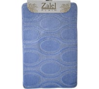 Набор ковриков для ванной Zalel 2 шт,. 55x85 голубой 00001399
