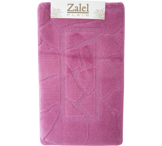 Набор ковриков для ванной Zalel 2 шт,. 55x85 розовый 00001401