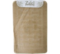 Набор ковриков для ванной Zalel 2 шт,. 55x85 бежевый 00001400