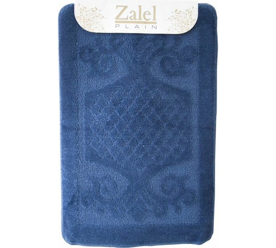 Набор ковриков для ванной Zalel 2 шт,. 55x85 синий 518986