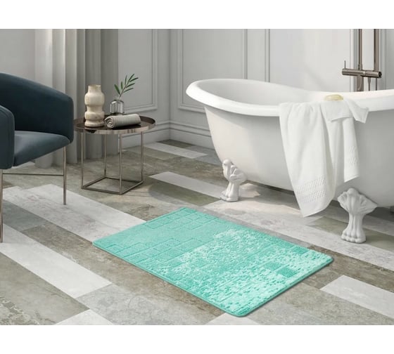 Коврик Shahintex VINTAGE SH V001 60x100 мятный 72 895684