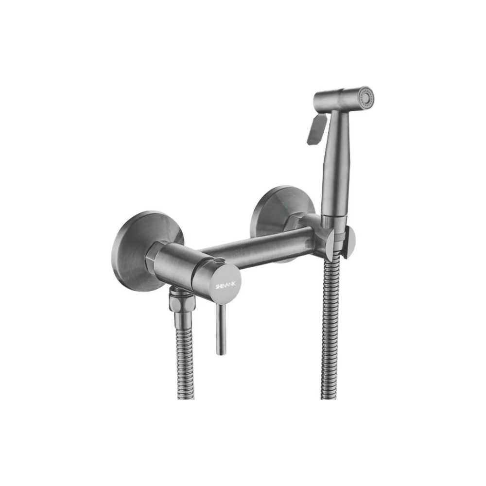 Встроенный гигиенический душ SHEVANIK оружейная сталь S107T - выгодная ...