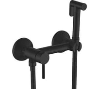 Встроенный гигиенический душ SHEVANIK черный, матовый S107H