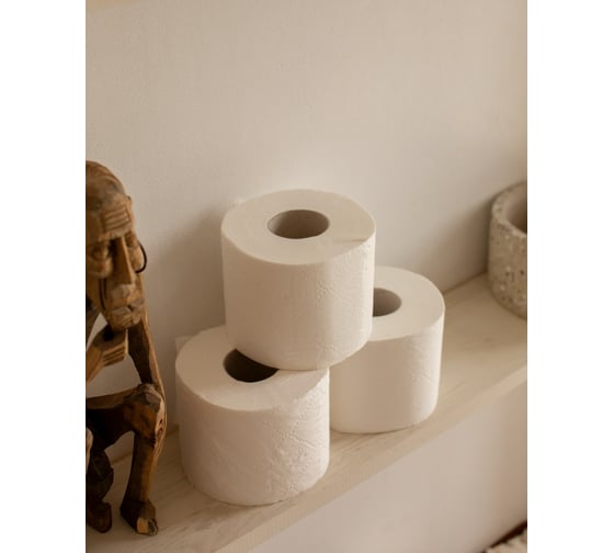Туалетная бумага Luscan Comfort Megapack 2 слоя, белый, целлюлоза, 15 м., 125 л., 32 рул/уп 1592211
