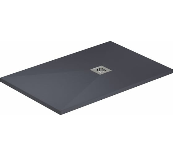 Литьевой поддон ALLEN BRAU Priority 8.31006-AM 1200x800, без сифона/накладки, антрацит 00267218
