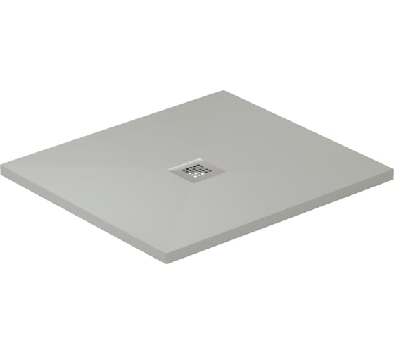 Литьевой поддон ALLEN BRAU Priority 8.31005-PWM 1000x1000, без сифона/накладки, папирус 00267206