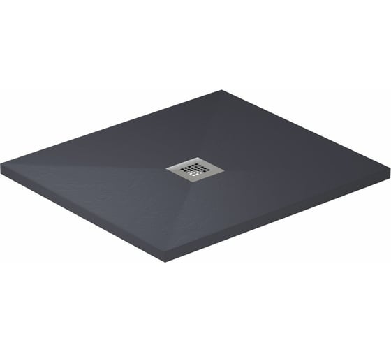 Литьевой поддон ALLEN BRAU Priority 8.31001-AM 900x800, без сифона/накладки, антрацит 00267213