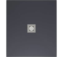 Литьевой поддон ALLEN BRAU Priority 8.31002-AM 900x900, без сифона/накладки, антрацит 00267214