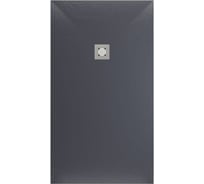 Литьевой поддон ALLEN BRAU Priority 8.31010-AM 1600x800, без сифона/накладки, антрацит 00267222