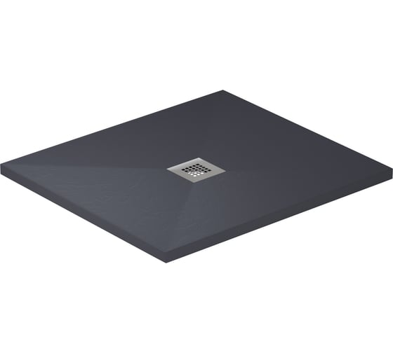 Литьевой поддон ALLEN BRAU Priority 8.31005-AM 1000x1000, без сифона/накладки, антрацит 00267217
