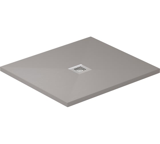 Литьевой поддон ALLEN BRAU Priority 8.31004-PGM 1000x900, без сифона/накладки, платина 00301320