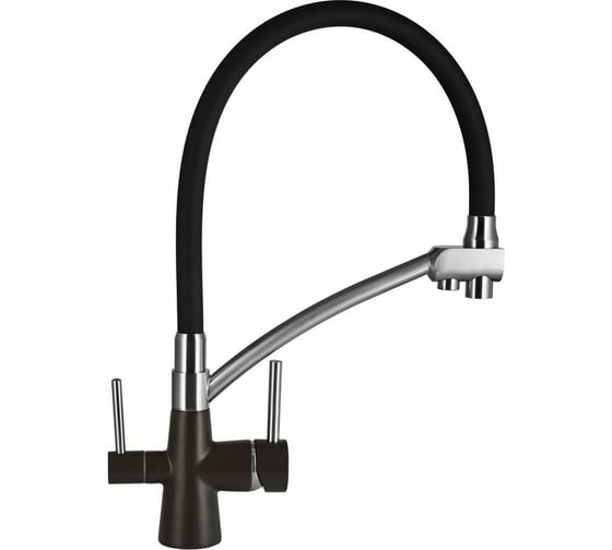 Кухонный смеситель WISENT с подводкой питьевой воды (Кофе) W4855-27-2 1