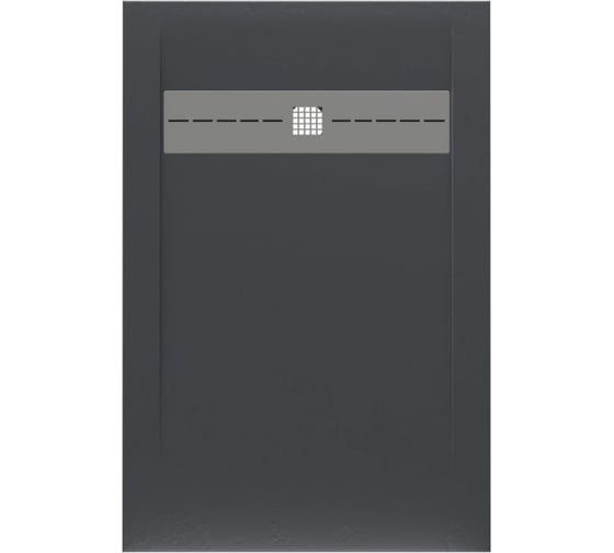 Литьевой поддон ALLEN BRAU Infinity 1200x800, без сифона/накладки, антрацит 8.21002-AM 00267239