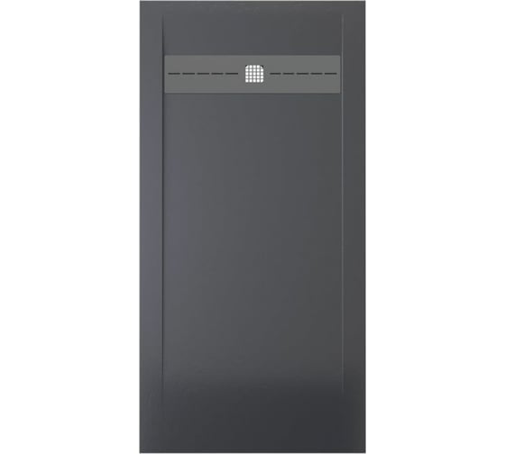 Литьевой поддон ALLEN BRAU Infinity 1600x900, без сифона/накладки, антрацит 8.21007-AM 00267244 1