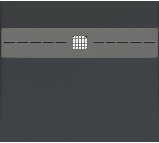 Литьевой поддон ALLEN BRAU Infinity 1600x900, без сифона/накладки, антрацит 8.21007-AM 00267244