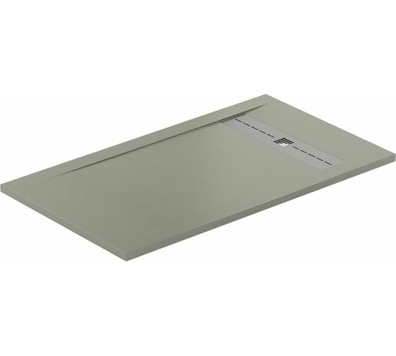 Литьевой поддон ALLEN BRAU Infinity 1400x800, без сифона/накладки, олива 8.21004-CGM 00301283