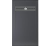 Литьевой поддон ALLEN BRAU Infinity 1400x800, без сифона/накладки, антрацит 8.21004-AM 00267241