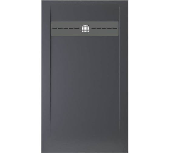 Литьевой поддон ALLEN BRAU Infinity 1400x900, без сифона/накладки, антрацит 8.21005-AM 00267242