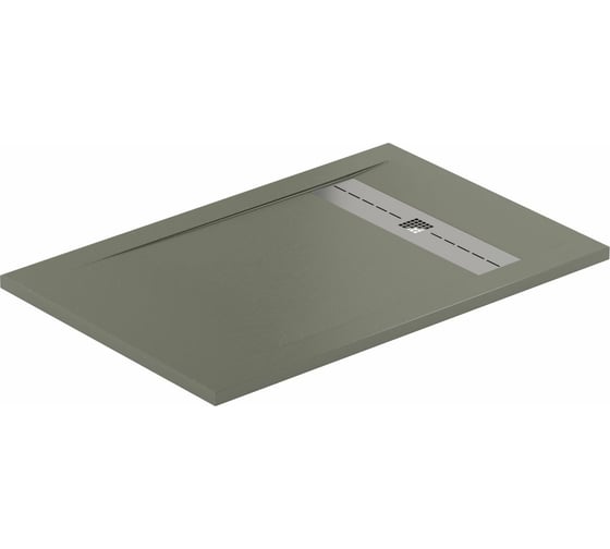Литьевой поддон ALLEN BRAU Infinity 1200x900, без сифона/накладки, олива 8.21003-CGM 00301278