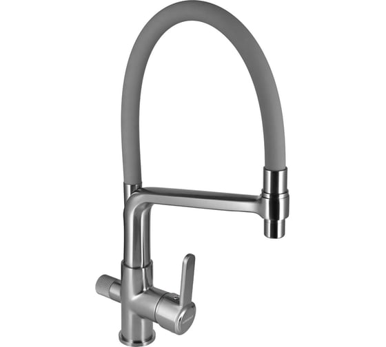Кухонный смеситель с подводкой питьевой воды WISENT Сатин W4755A-9