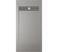 Литьевой поддон ALLEN BRAU Infinity 1600x800, без сифона/накладки, платина 8.21006-PGM 00301295