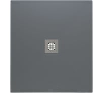 Литьевой поддон ALLEN BRAU 1000x1000, без сифона/накладки, синий матовый 00301324