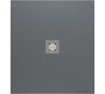 Литьевой поддон ALLEN BRAU 900x800, без сифона/накладки, синий матовый 00301304