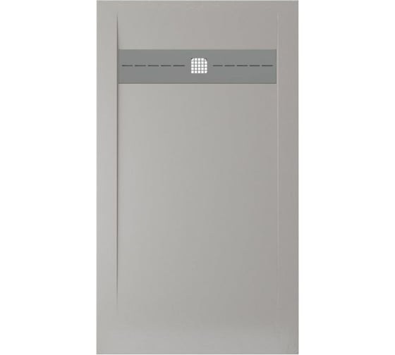 Литьевой поддон ALLEN BRAU Infinity 1400x900, без сифона/накладки, платина 8.21005-PGM 00301290