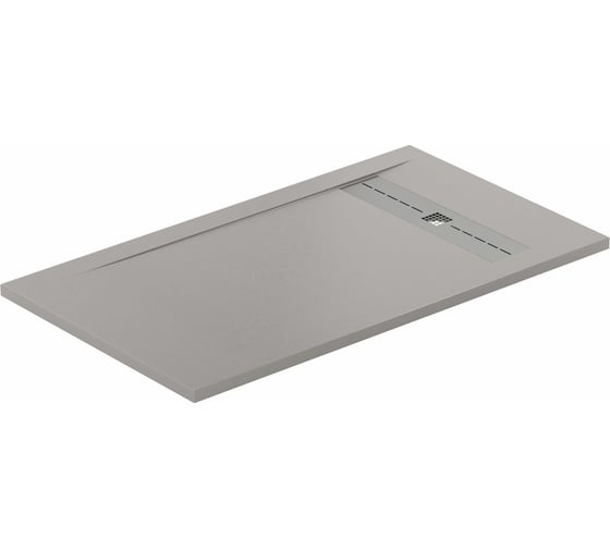 Литьевой поддон ALLEN BRAU Infinity 1400x900, без сифона/накладки, платина 8.21005-PGM 00301290