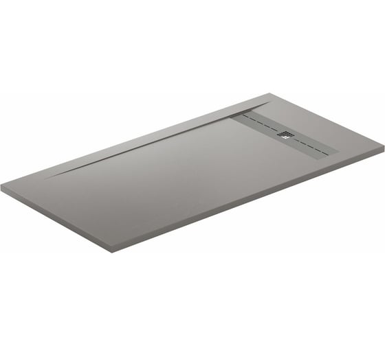 Литьевой поддон ALLEN BRAU Infinity 1600x900, без сифона/накладки, платина 8.21007-PGM 00301300