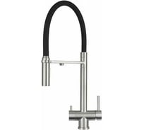 Смеситель для кухни GRANULA GR-1098 нержавеющая сталь