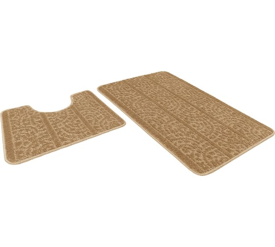Набор ковриков Icarpet АКТИВ 50x80, 50x40 003 капучино 17 890313 1