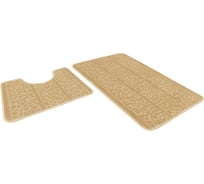 Набор ковриков Icarpet АКТИВ 50x80, 50x40 003 бисквит 7 890191