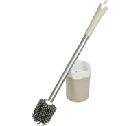 Настенный туалетный ершик Solinne Base пластик, серый 2522.027