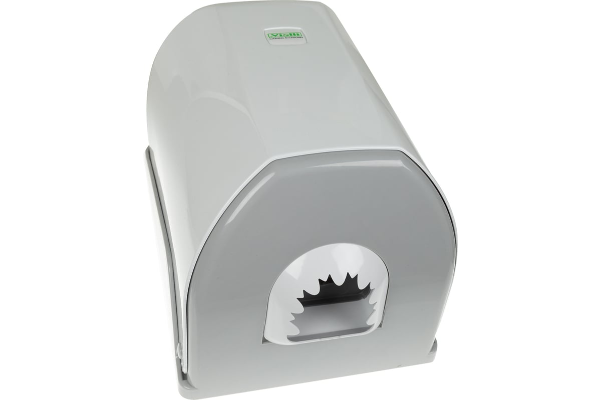 Диспенсер для рулонных полотенец Vialli с центральной вытяжкой белый ...