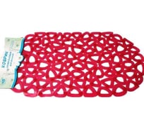 Коврик для ванной комнаты Чисто Быстро Камни силиконовый, размер 65x34 Chb0005 ХВ4898