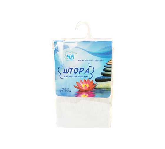 Штора для ванной комнаты Чисто Быстро 180х180 см Chb0153 ХВ6370