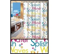 Штора для ванной комнаты Чисто Быстро 180х180 см Chb0129 ХВ6359