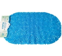 Коврик для ванной комнаты Чисто Быстро Морская галька силиконовый, размер 65x40 Chb0012 ХВ4905