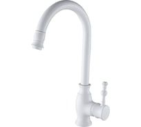 Смеситель для кухни ESKO TWIGGY с R-изливом, белый, арт. TG 519 W