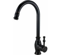 Смеситель для кухни ESKO TWIGGY с R-изливом, черный, арт. TG 519 B
