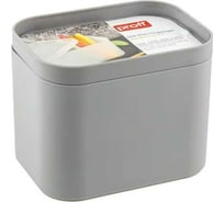 Органайзер PROFF PLASTIK 2-секционный 150x110x120 мм MINI серый, пластиковый "PROFF" ИН-2601869с